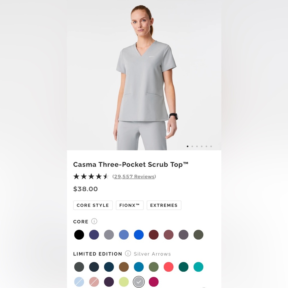 Figs 3-Pocket Scrub Tops